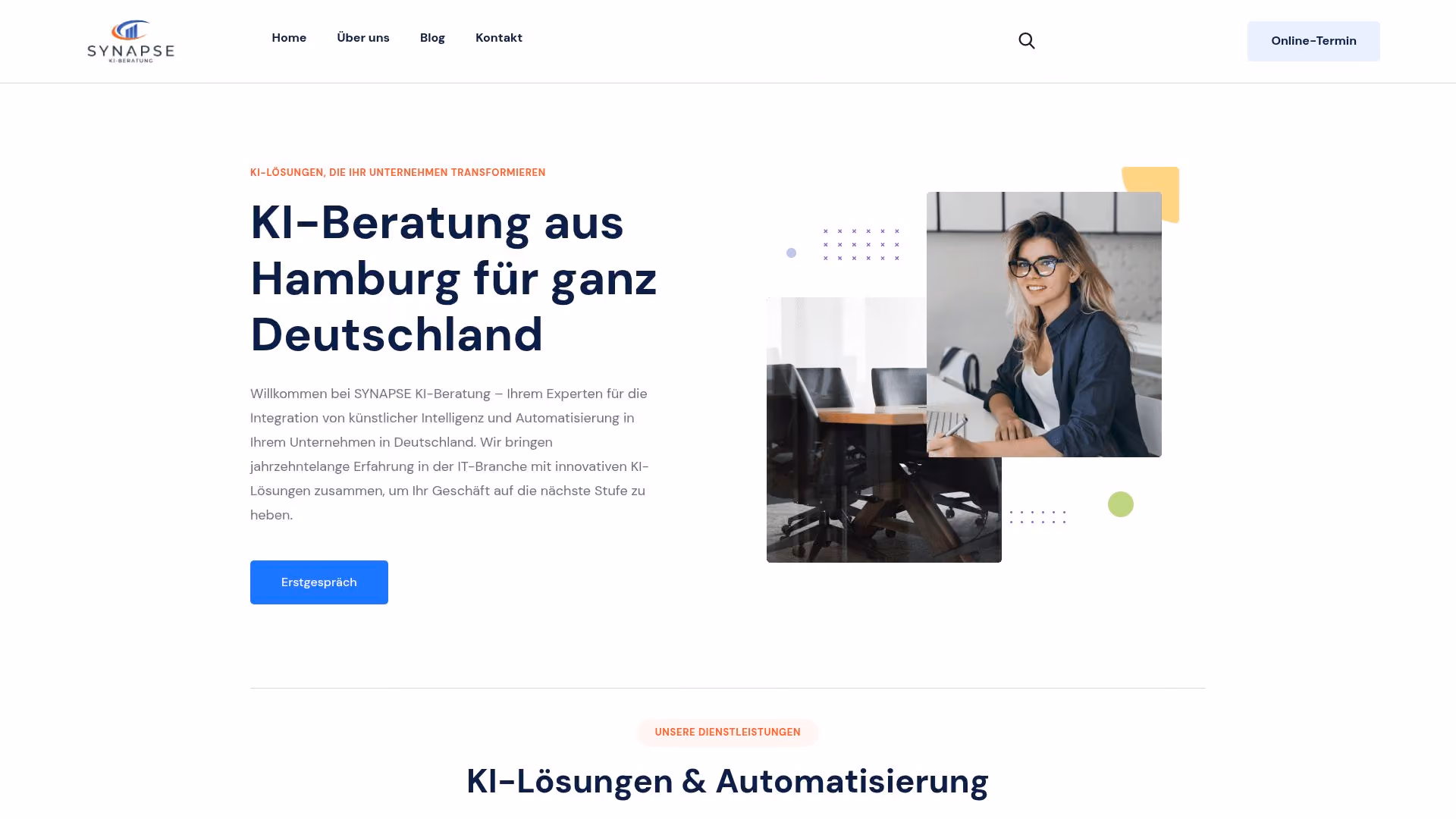 SYNAPSE KI-Beratung – Strukturierte KI-Einführung aus Hamburg