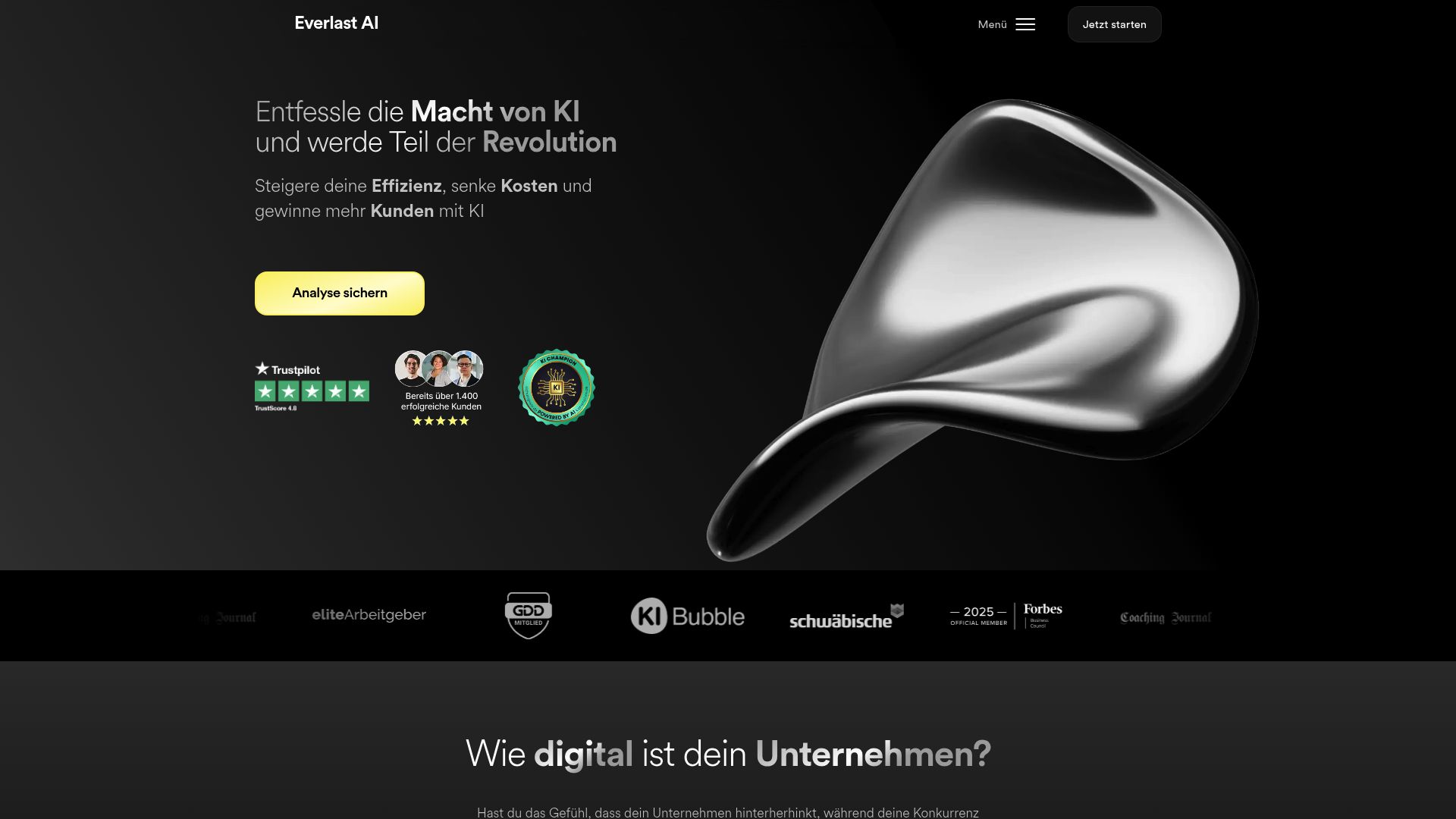 Everlast Consulting GmbH – Digitalisierung und KI-Automatisierung