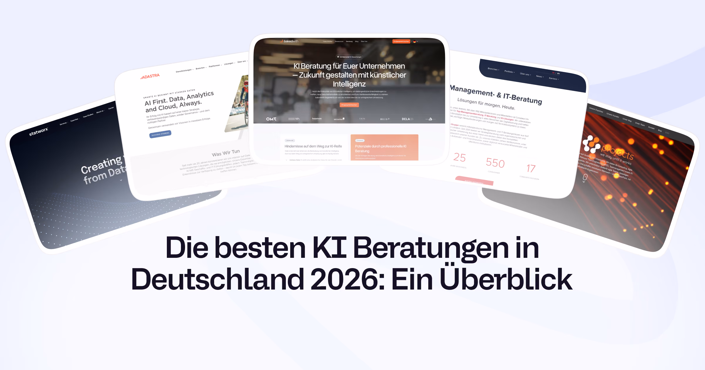 Die besten KI Beratungen in Deutschland