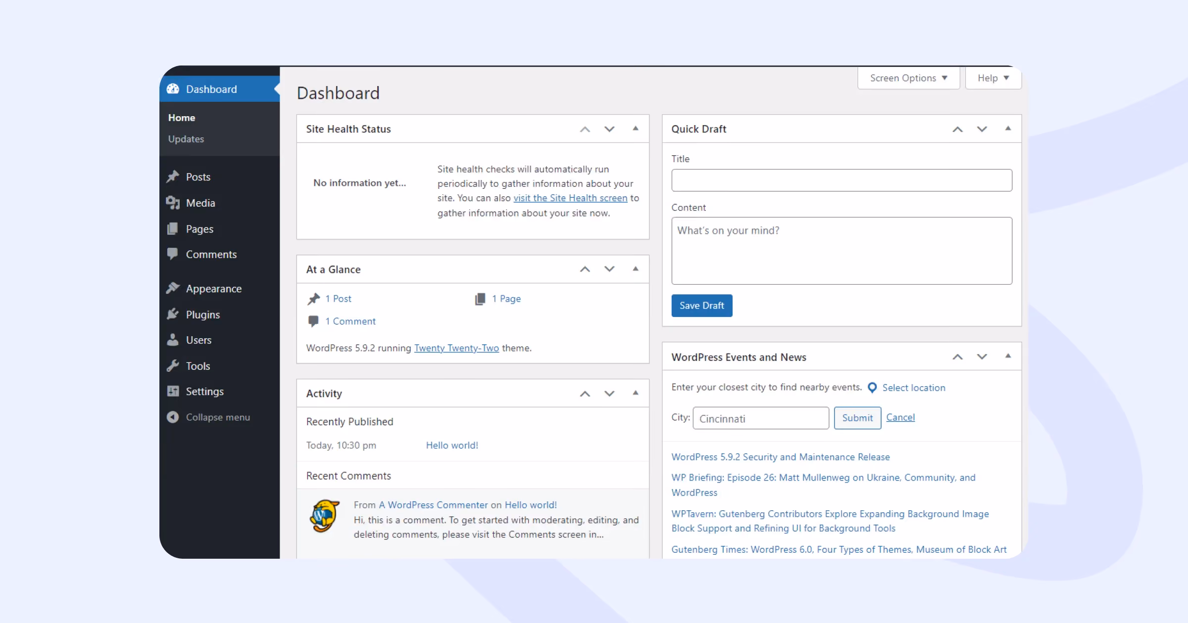 Webflow Designer interface showing visual editing of the magier homepage hero section