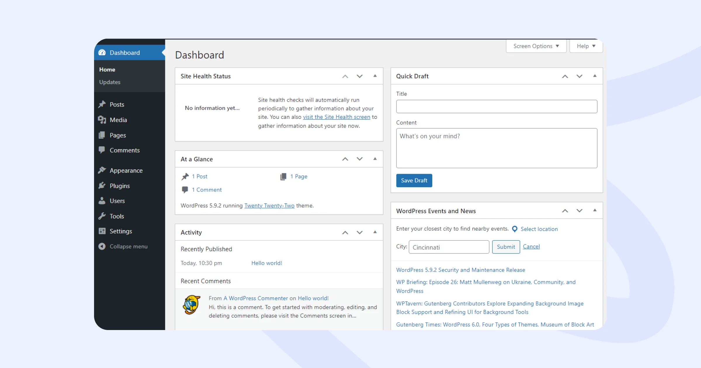 Webflow Designer interface showing visual editing of the magier homepage hero section