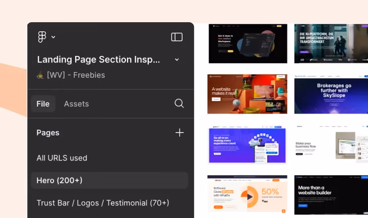 Landing Page Section Swipe File
