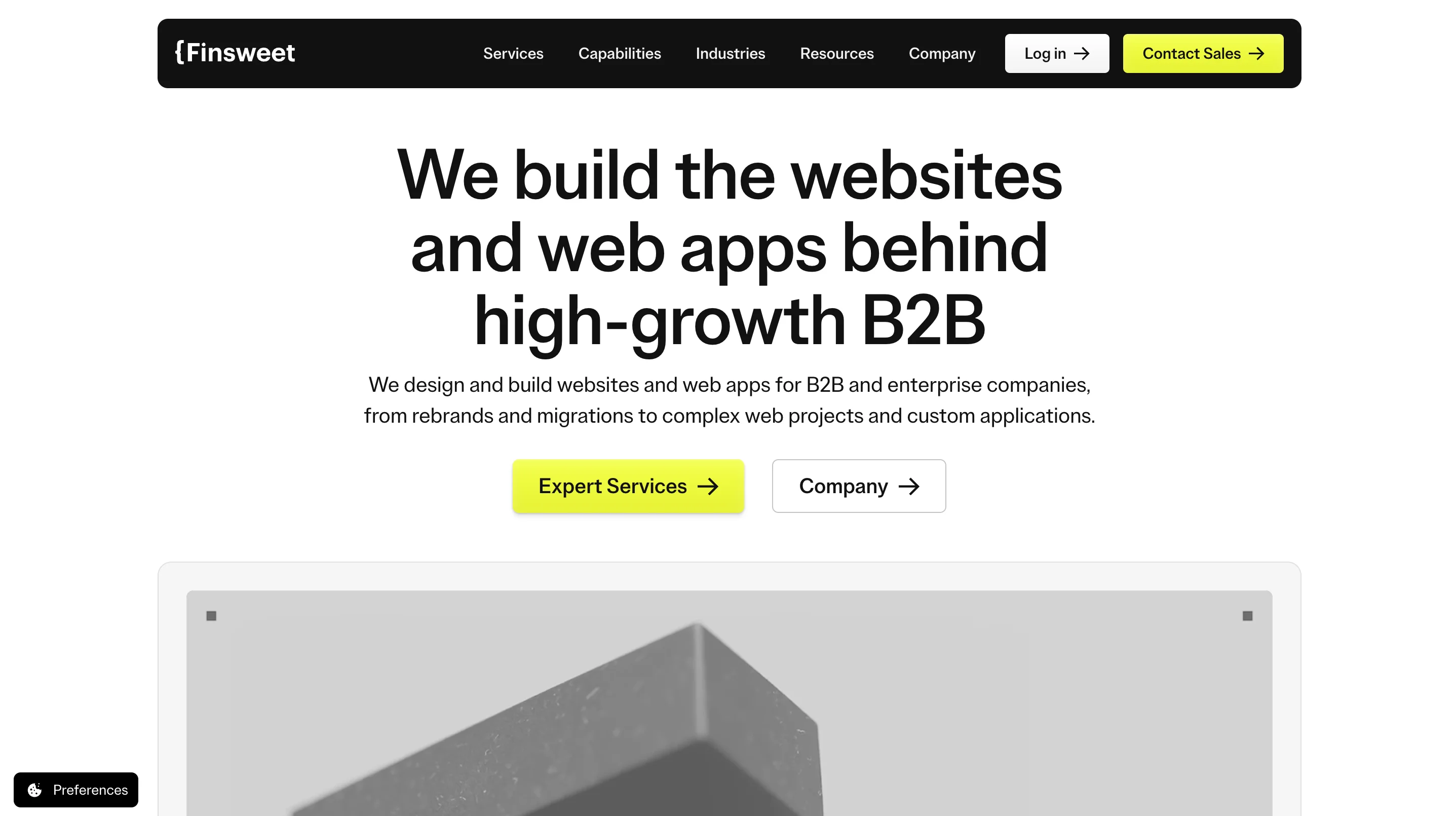 finsweet website
