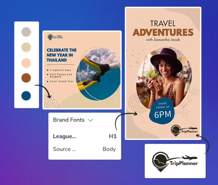 Brand kit by postermywall