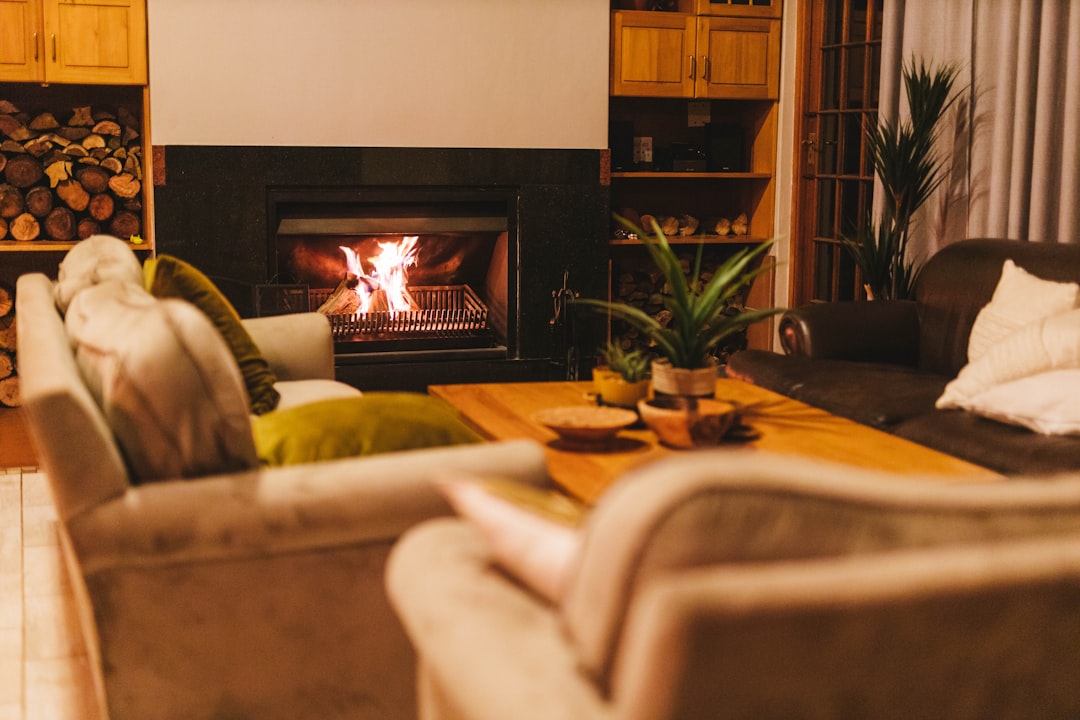 cozy family living room winter warmth - heating contractor ankeny