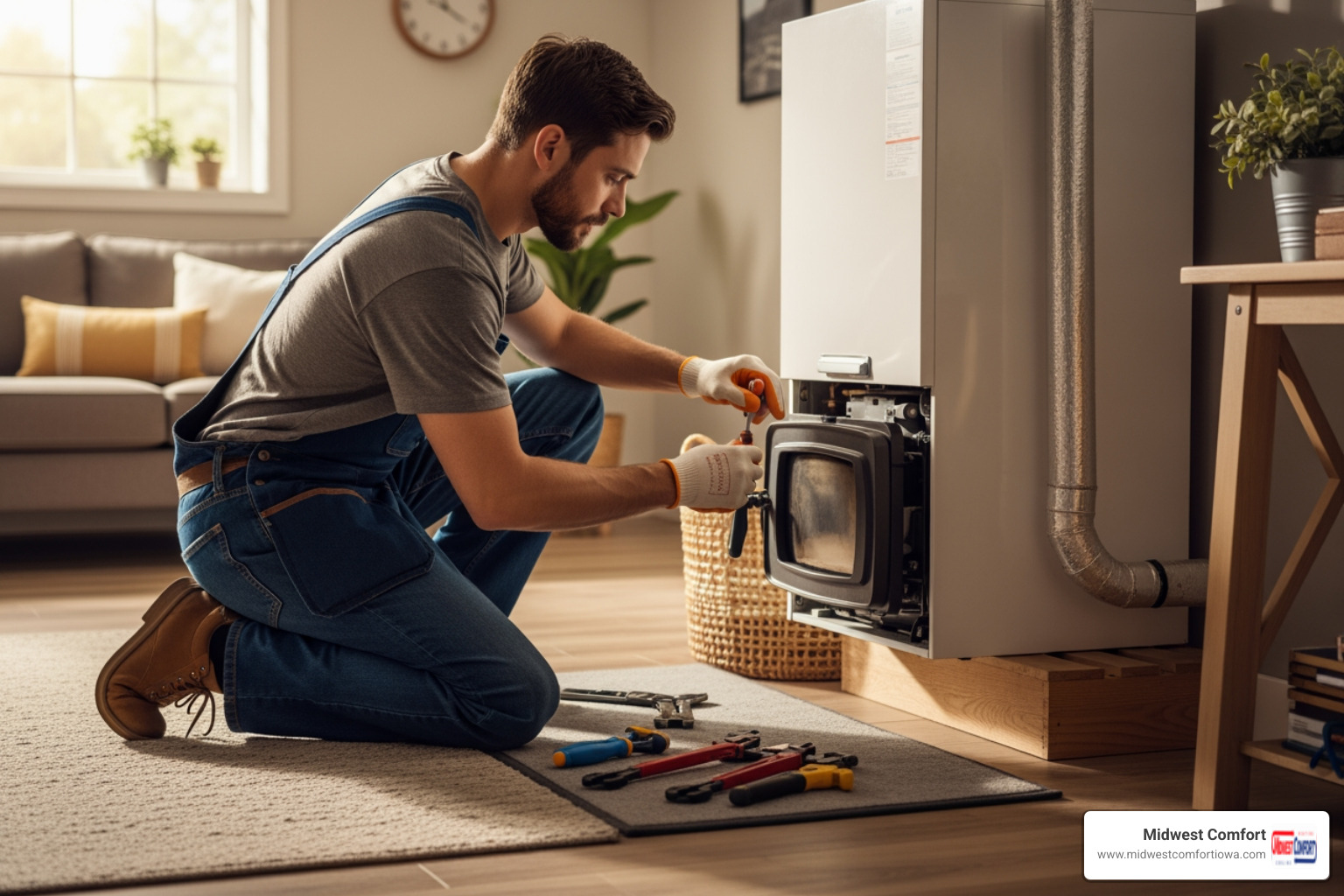 residential boiler repair in des moines, ia