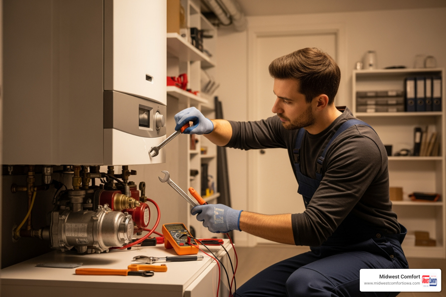 affordable boiler repair in des moines, ia