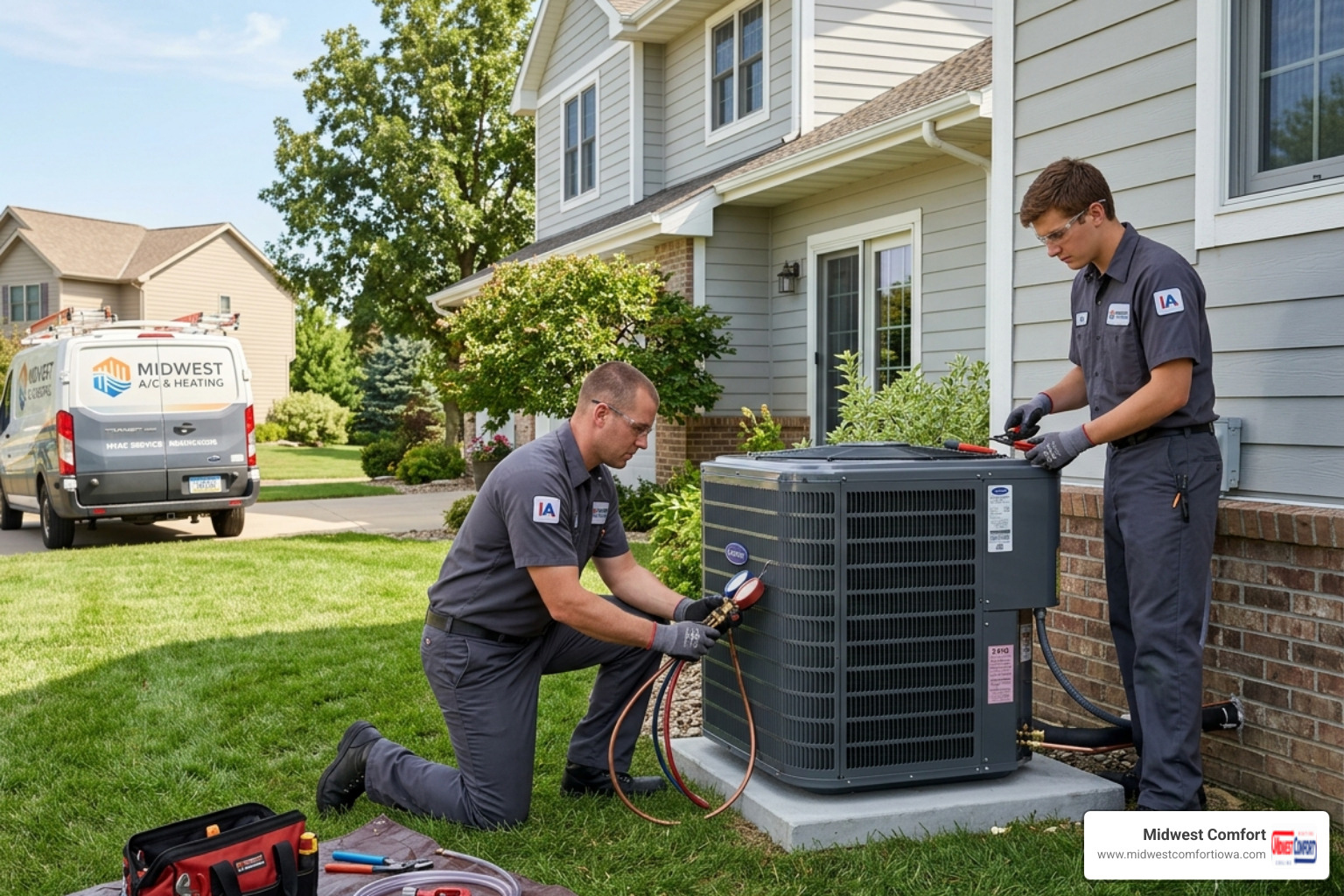 ac installation in granger ia