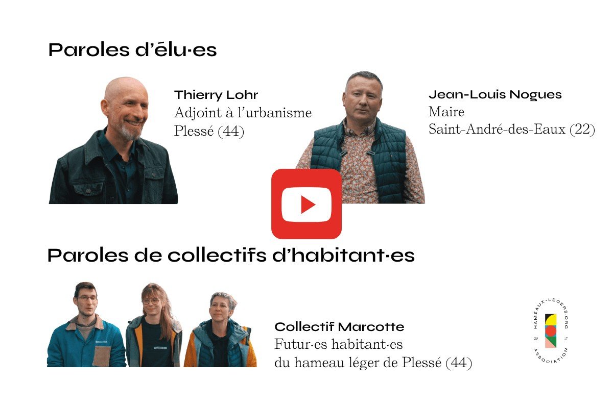 Témoignages d'élus et de collectifs sur des hameaux légers accompagnés