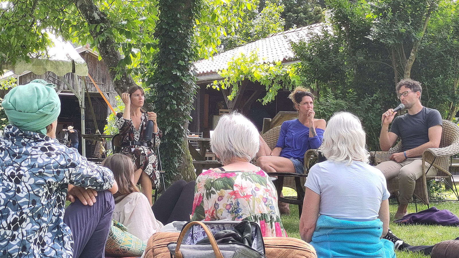 Weekend des possibles organisé par le groupe local sud-ouest de Hameaux Légers 