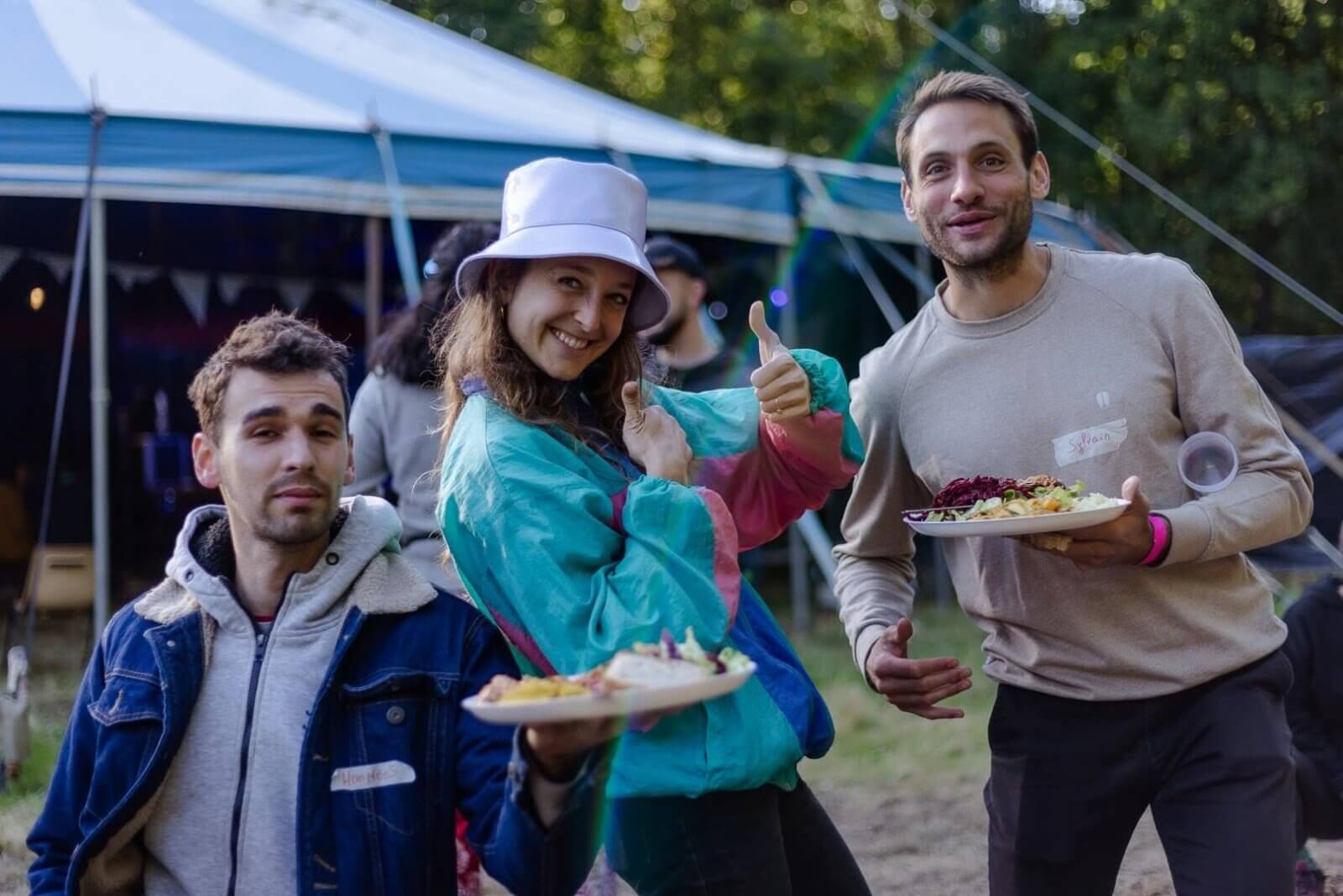 Bénévoles participants au festival Les Palourdes