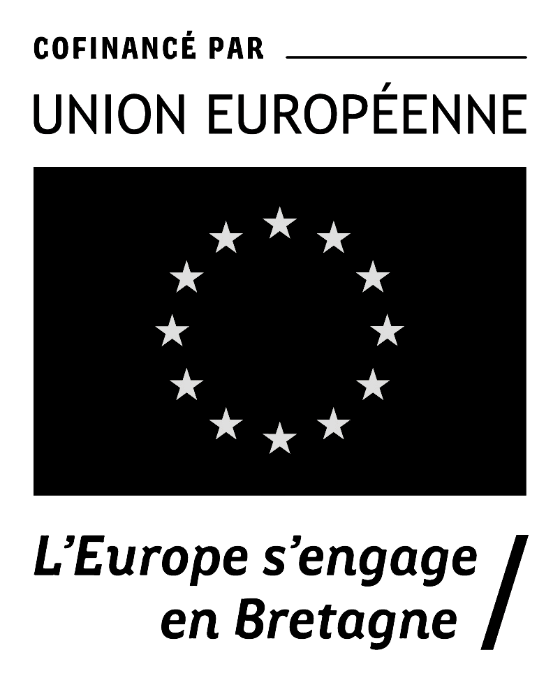Logo de l'Europe s'engage en Bretagne