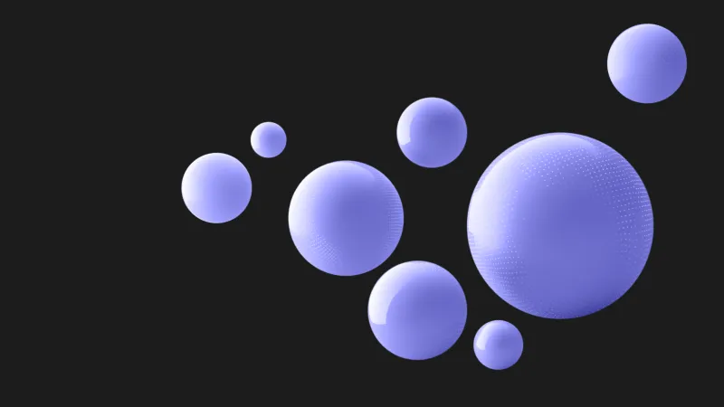 Cover of Inside game architecture: floating lilac spheres