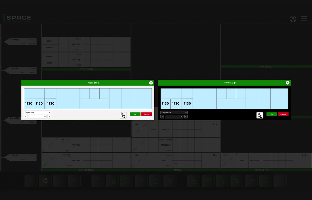 Customizable UI themes interface