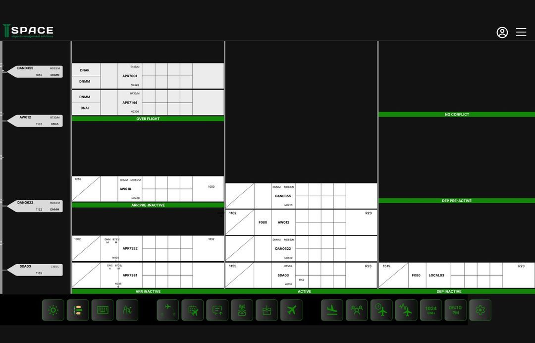 iiSpace air traffic management application