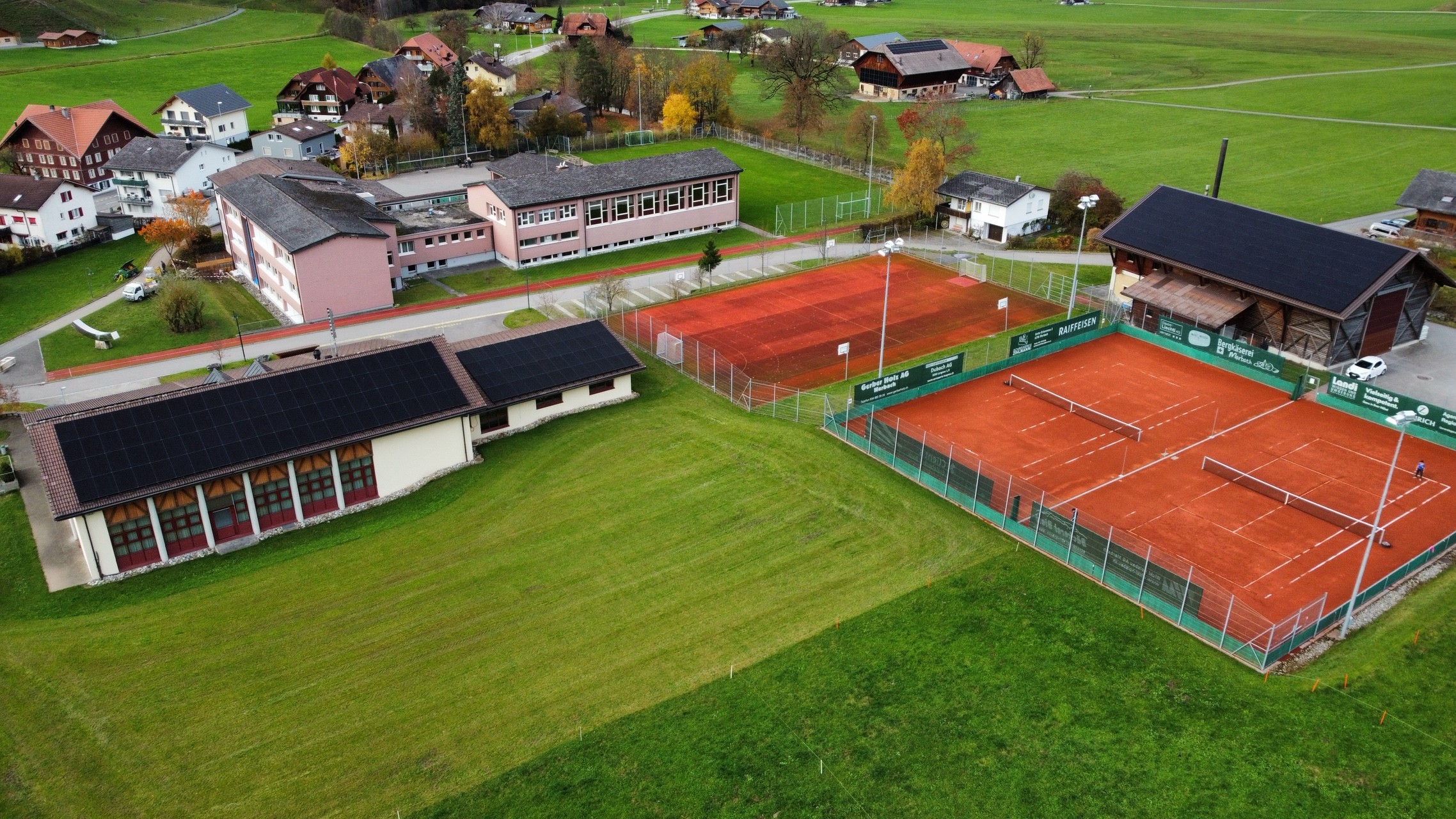Gemeindeeigene Gebäude mit Photovoltaikanlagen in Escholzmatt-Marbach