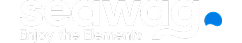 Seawag white company logo.