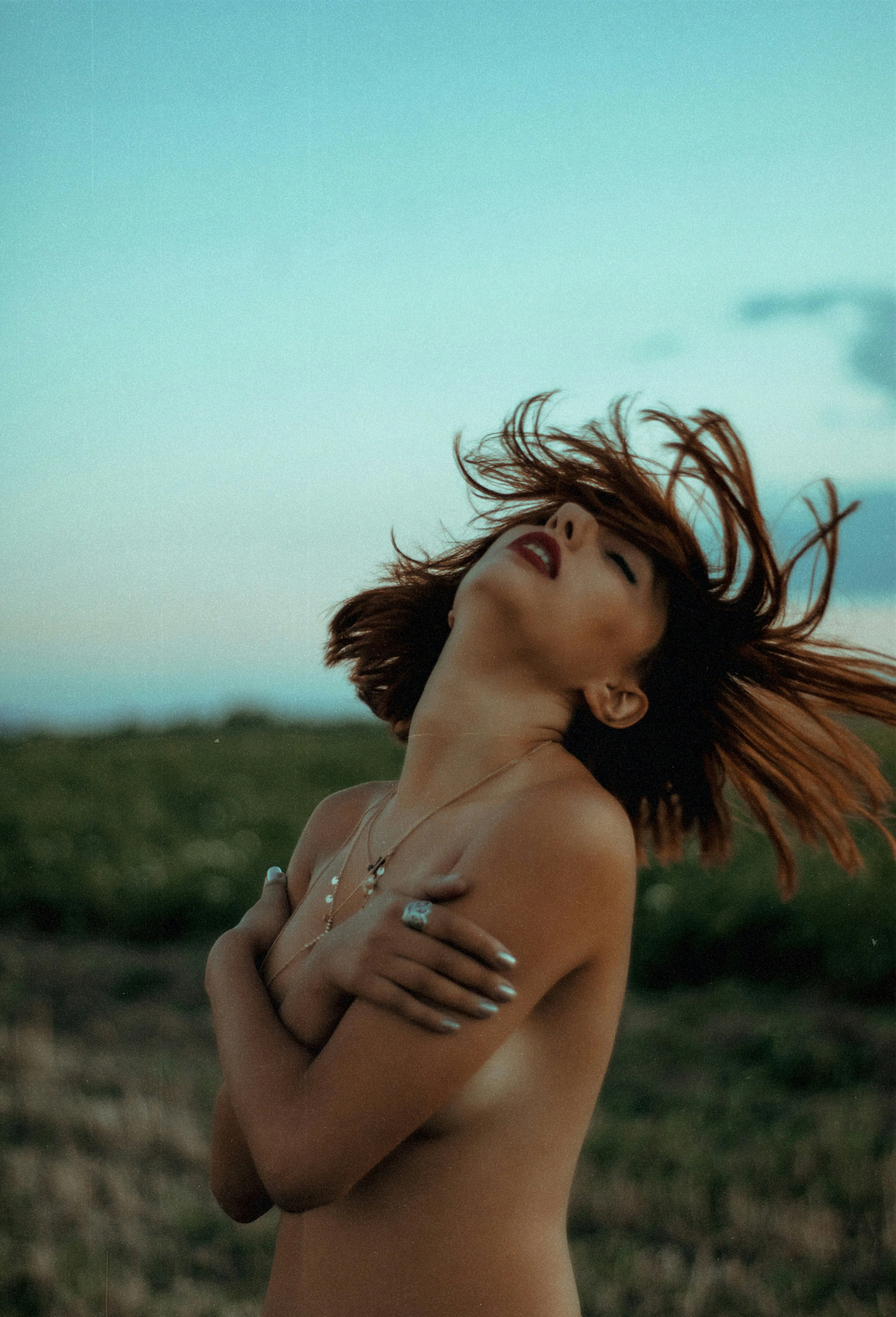 Nude photo in portfolio