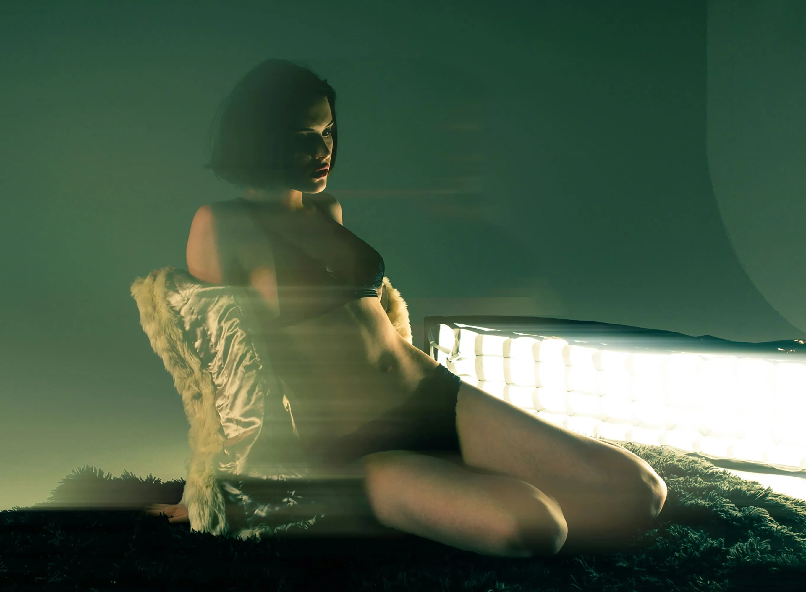 Nude photo in portfolio