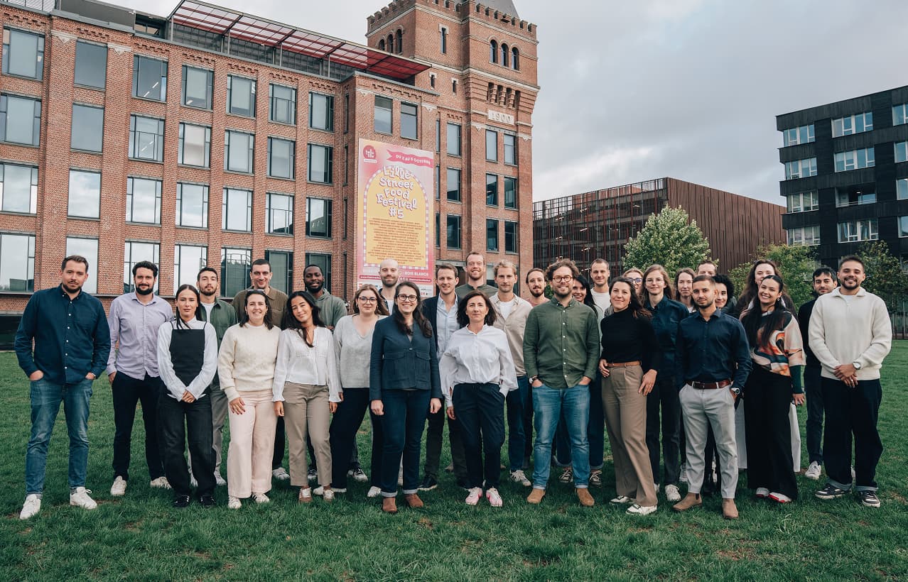 Photo de toute l'équipe Qualineo.