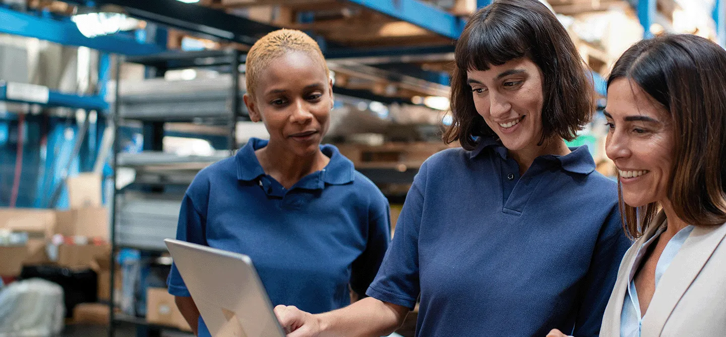 Part-time study at CBS - young people who work in a practical way in the company.