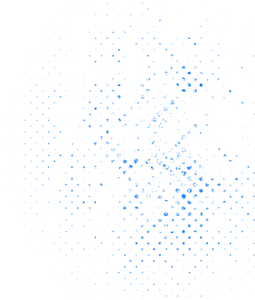 TOKEN2049 Singapore abstract blue dotted data visualization background