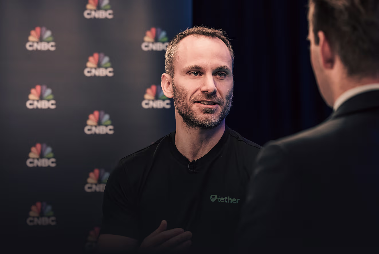 Paolo Ardoino, Tether at TOKEN2049