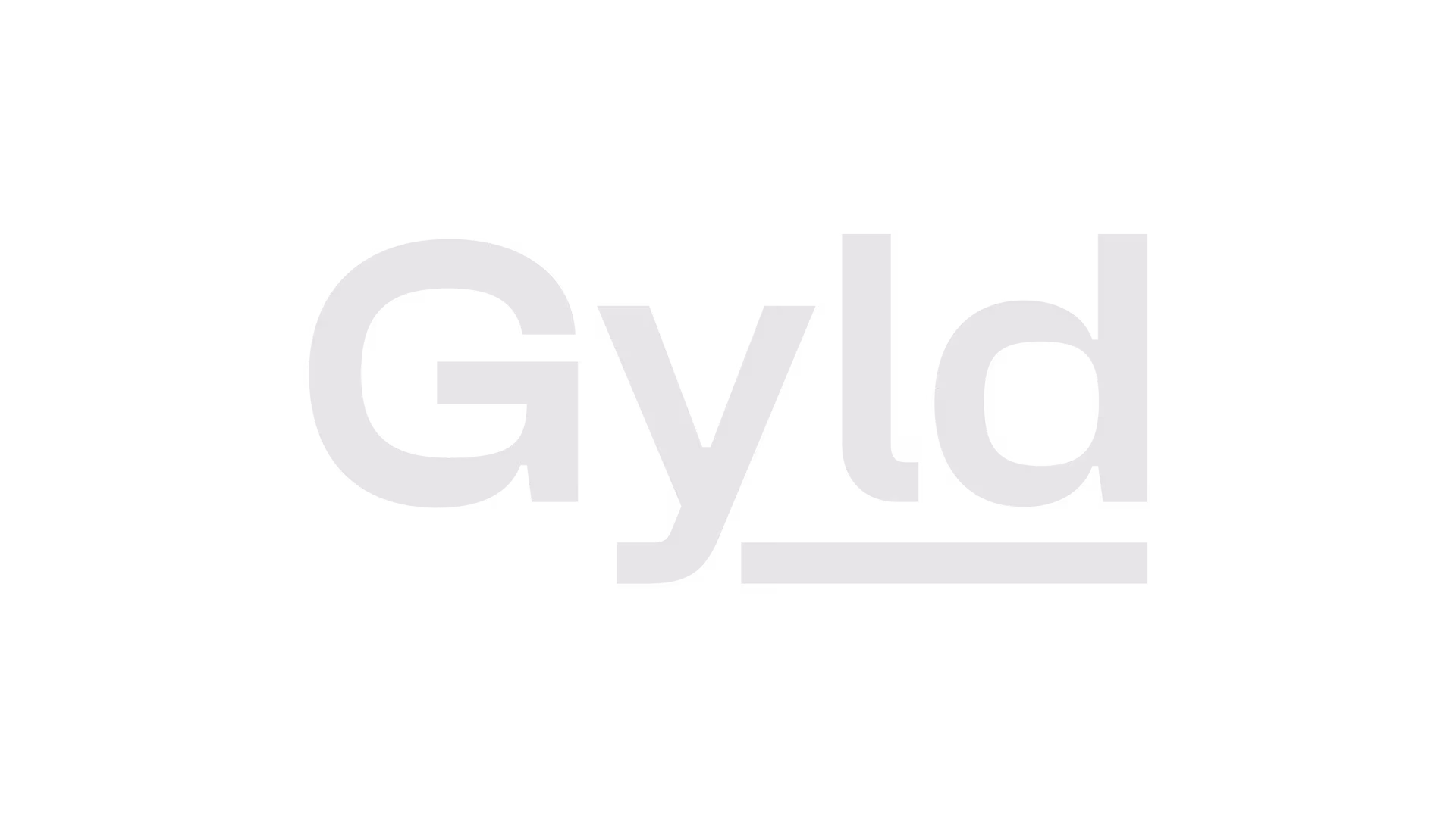 Gyld Finance logo with the word 'Gyld' in bold letters and an underscore below the 'ld'.