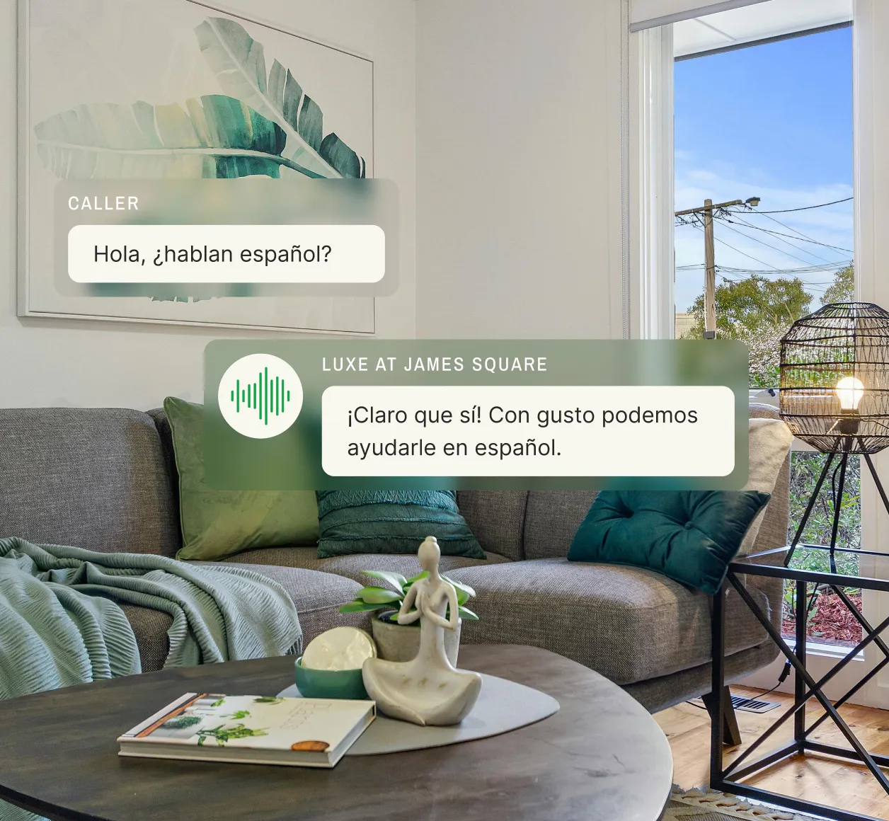 Example conversation of an answering service for property management companies