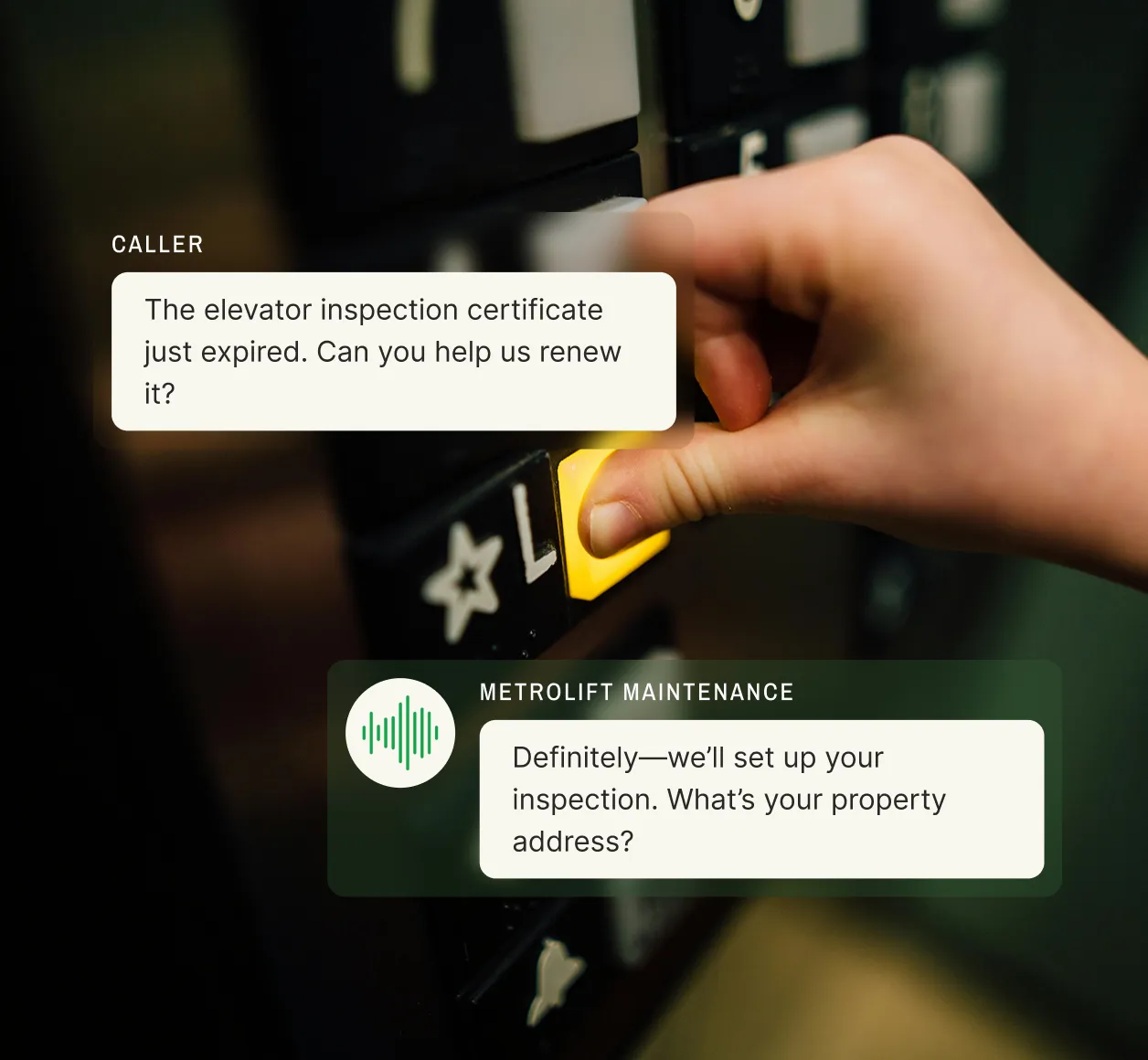 Worker installing a new window with a chat overlay where a remote phone answering service for glass repair shops provides a replacement cost estimate.
