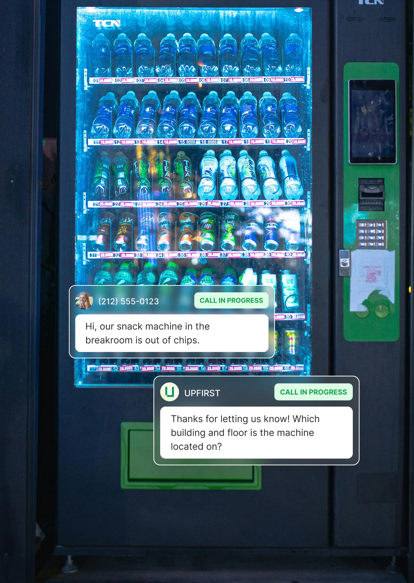 A freight truck on the road symbolizes how a logistics answering service helps manage shipping and delivery calls for logistics companies.