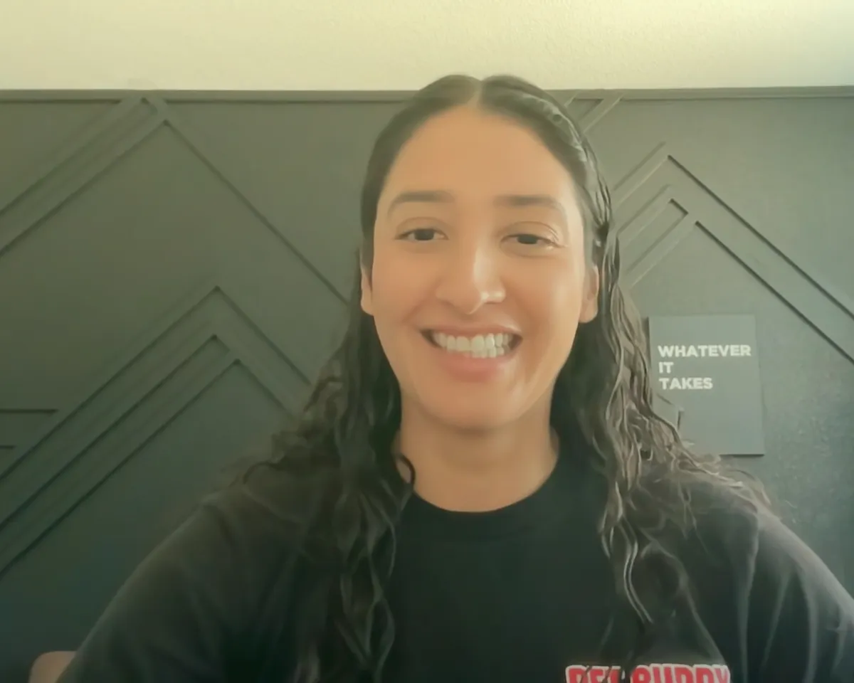 Picture of Natalie, a small business owner who uses Upfirst's AI answering service