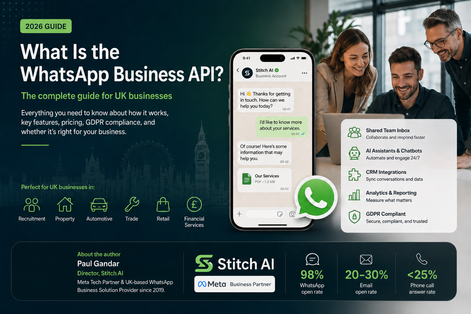 WhatsApp Business API: The Complete Guide for UK Businesses in 2026