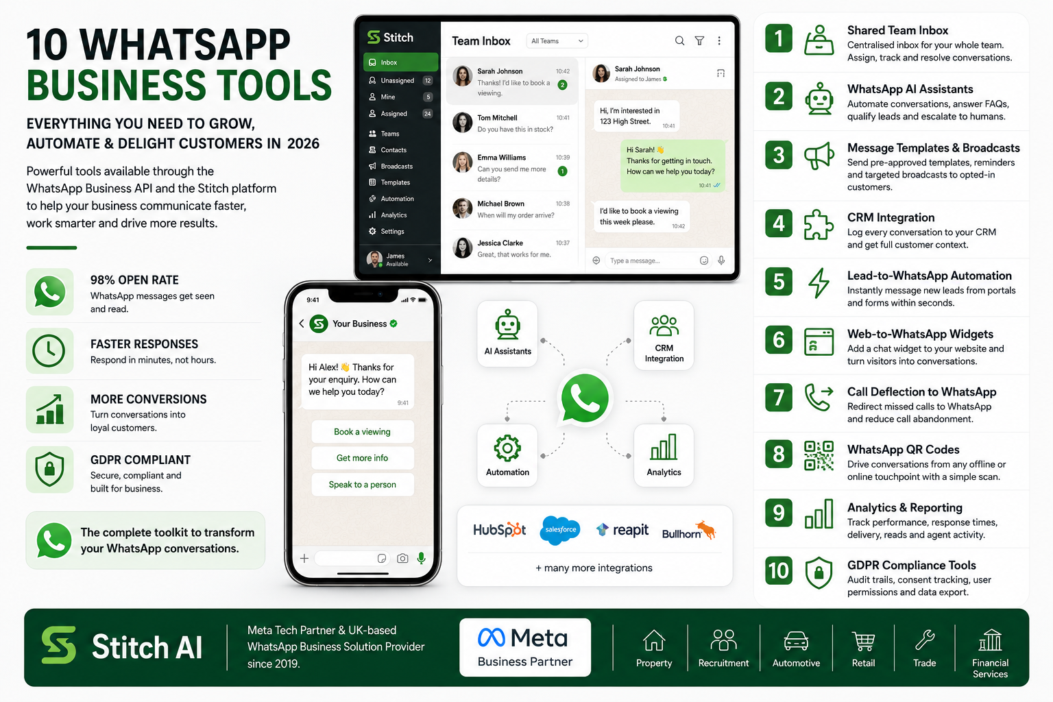 The Best WhatsApp Business Tools for UK Businesses in 2026