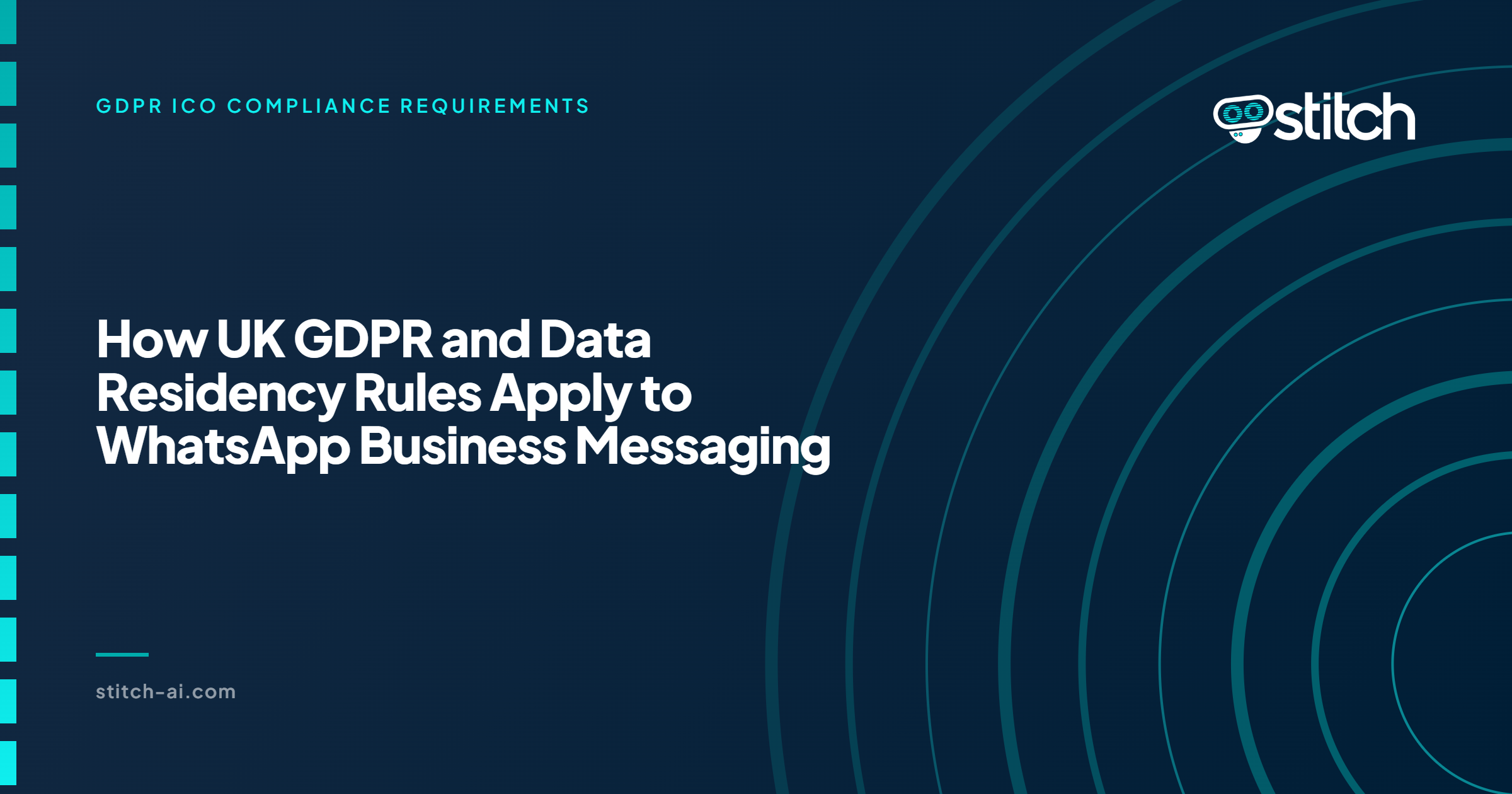 How UK GDPR and Data Residency Rules Apply to WhatsApp Business Messaging