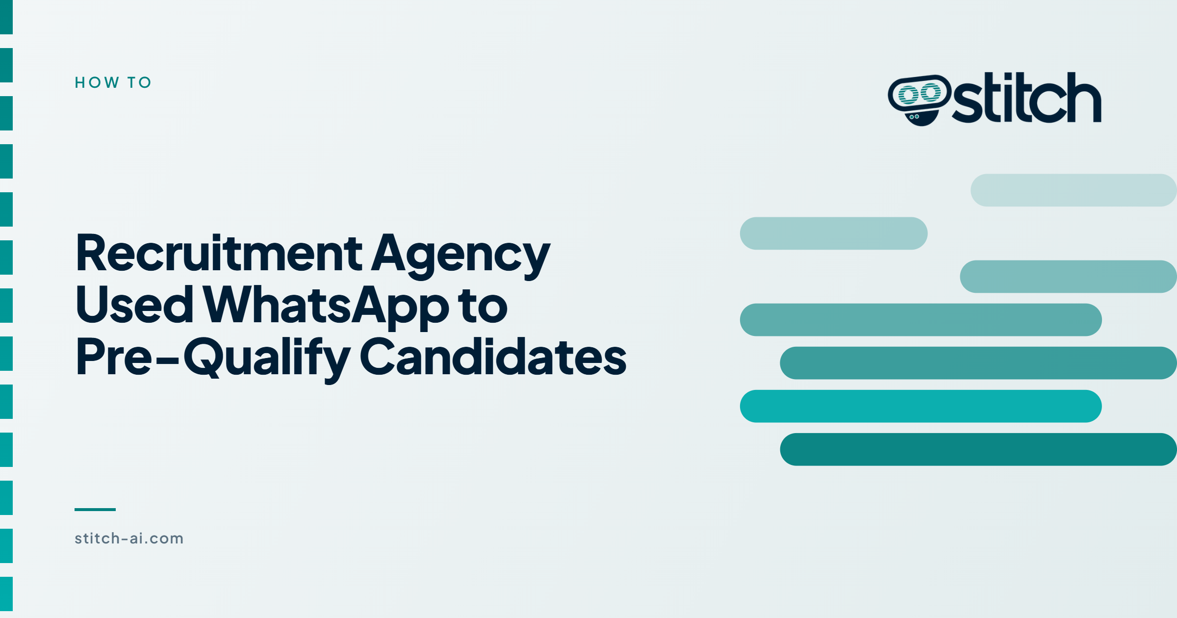 How a UK Recruitment Agency Used WhatsApp to Pre-Qualify School Vacancy Candidates