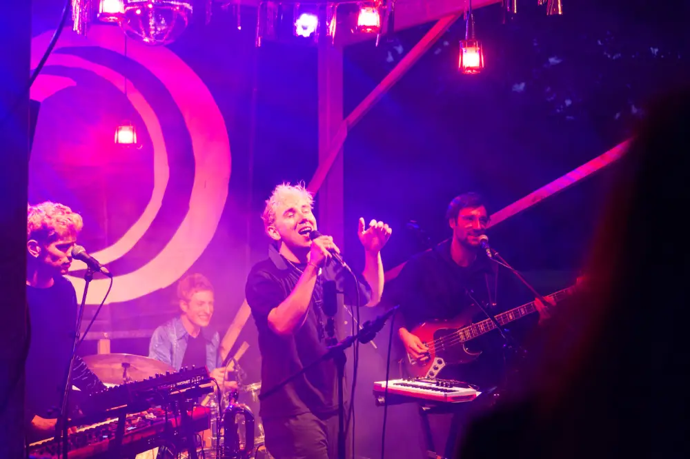 Die vierköpfige Band Milonaut im Sommer 2025.

Foto: Stefan Schmidt