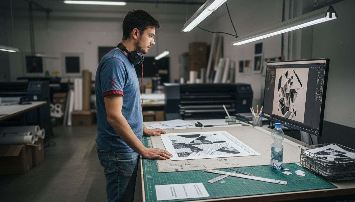 Oblikovanje grafike, primerne za tisk na majice in druge tekstilne izdelke