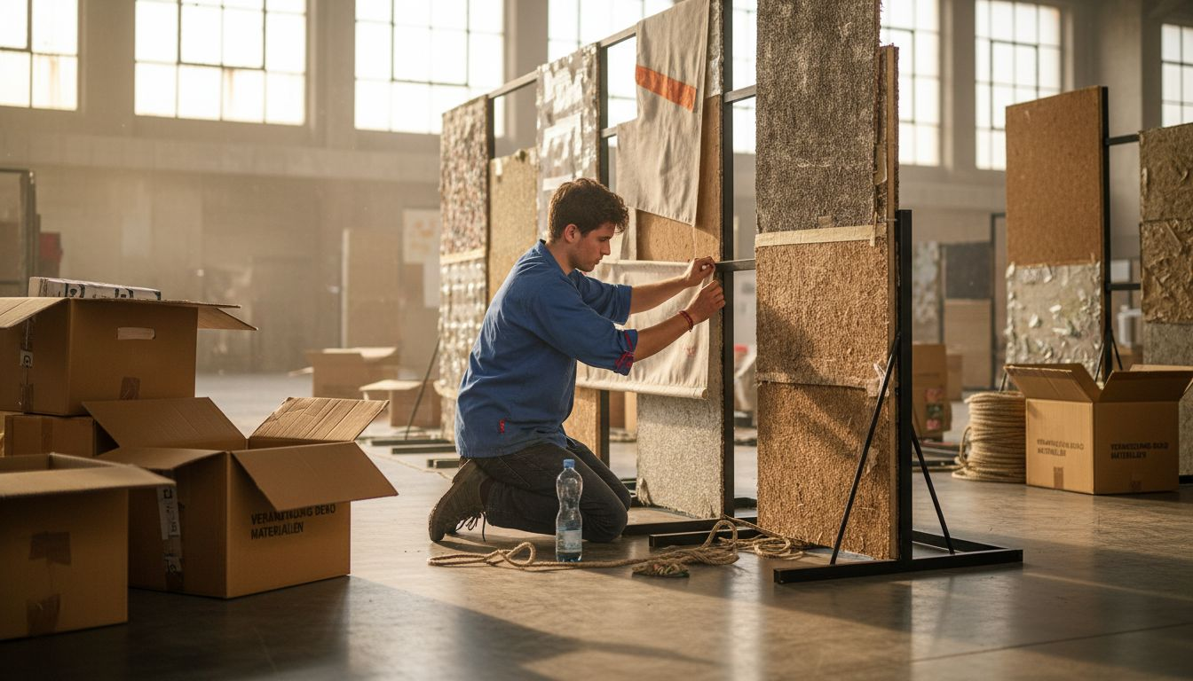 Aufbau eines modularen und nachhaltigen Event-Displays