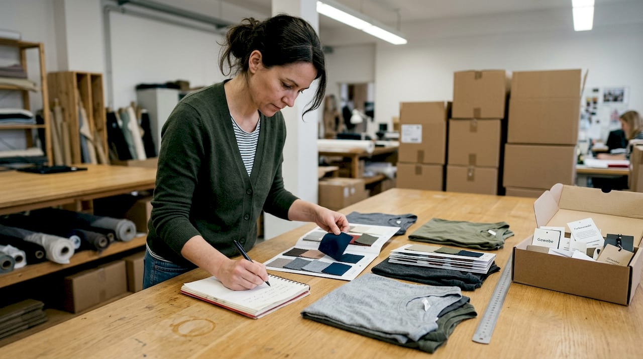 Die richtige Auswahl an Stoffen und Materialien für Merch-Artikel