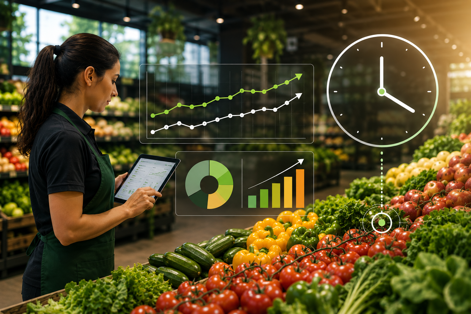 Can intraday discounts save fresh products before they become waste? 