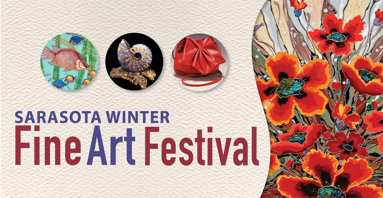 Festival featuring a collage of art in different mediums