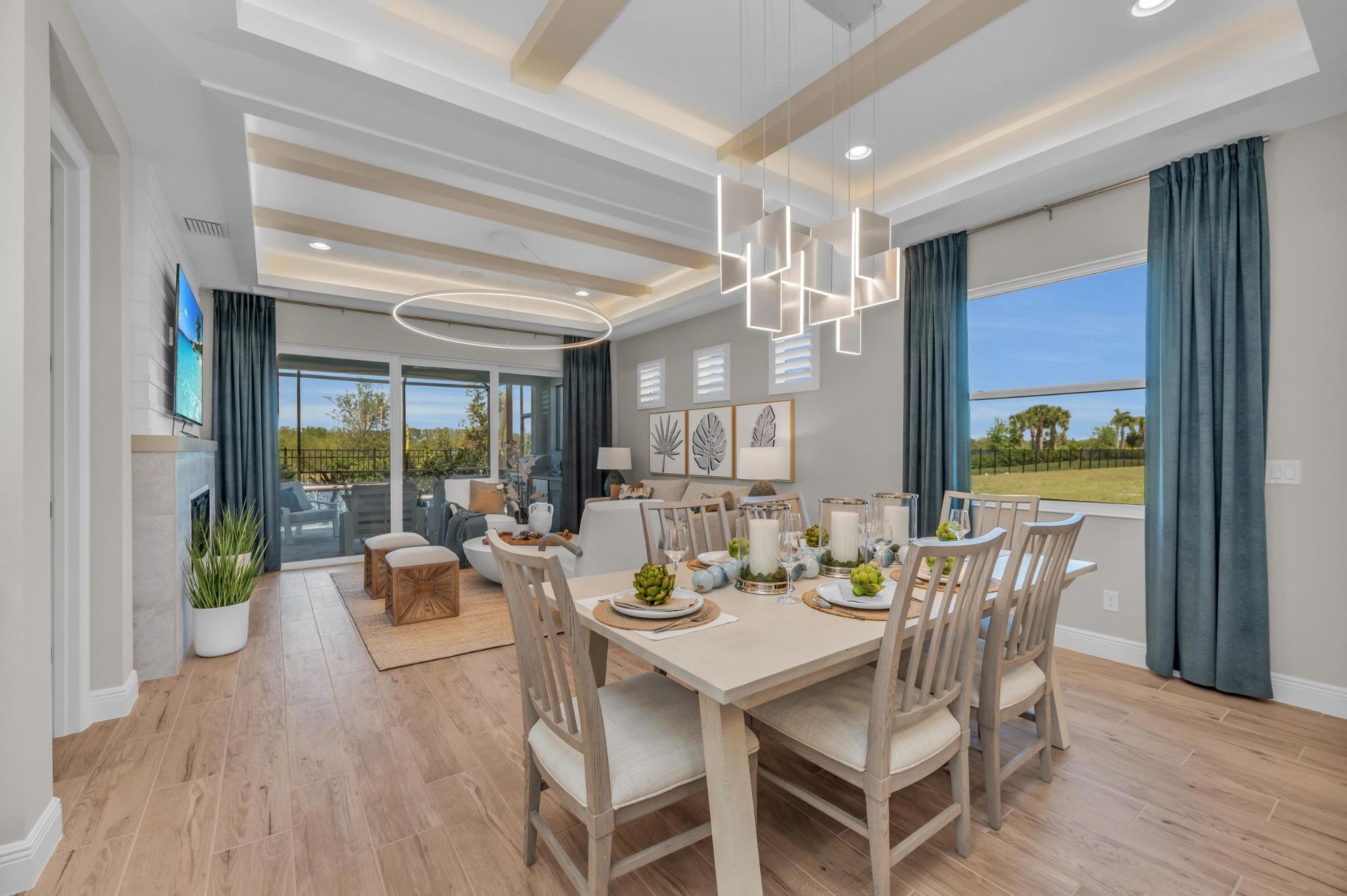 Medallion Home Boca Grande 2 Villa model home interior