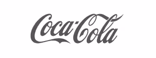 Coca-Cola brand logo in classic script font.
