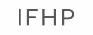 Text logo showing the letters IFHP in gray on a white background.