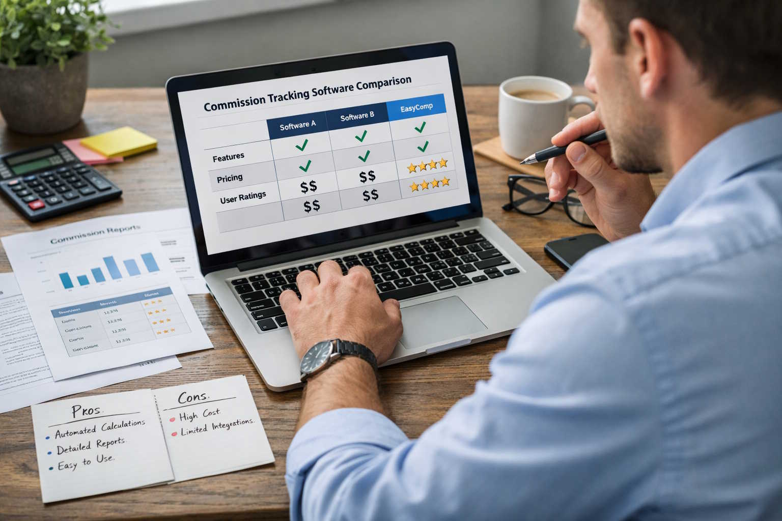 commission tracking software