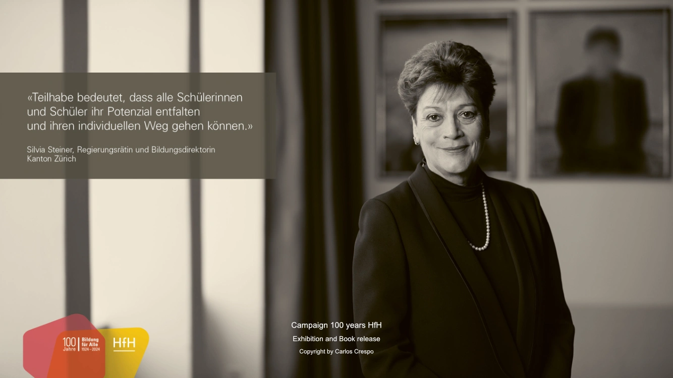 Silvia Steiner Regierungsrätin Carlos Crespo Fotograf