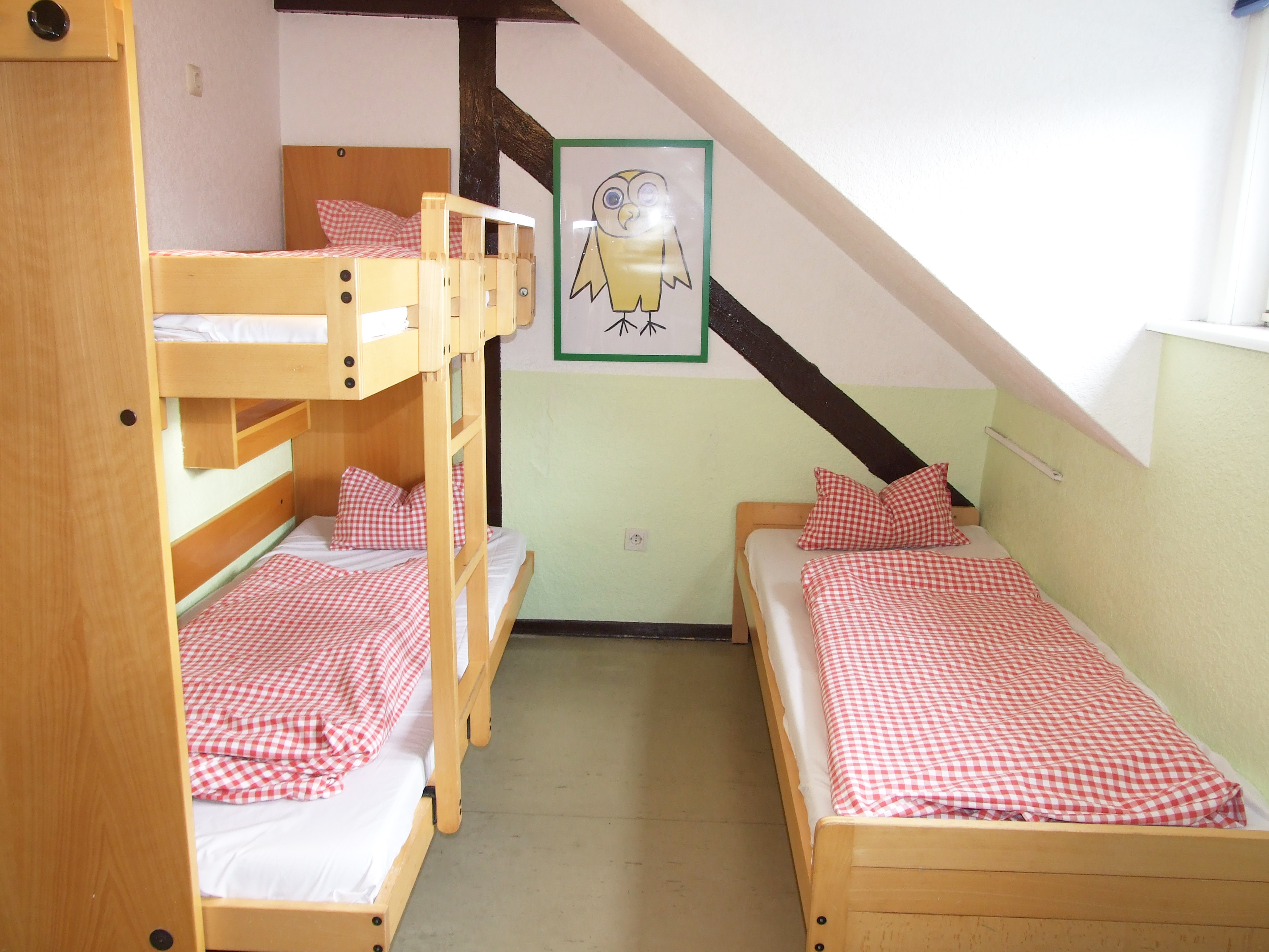 Zimmer in der Jugendherberge