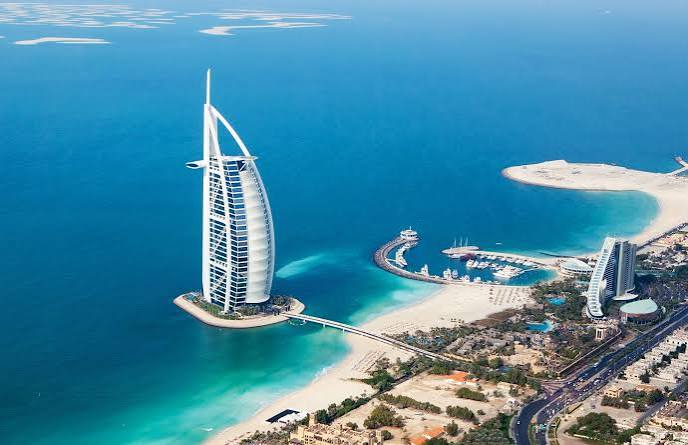 Burj Al Arab on Jumeirah Beach