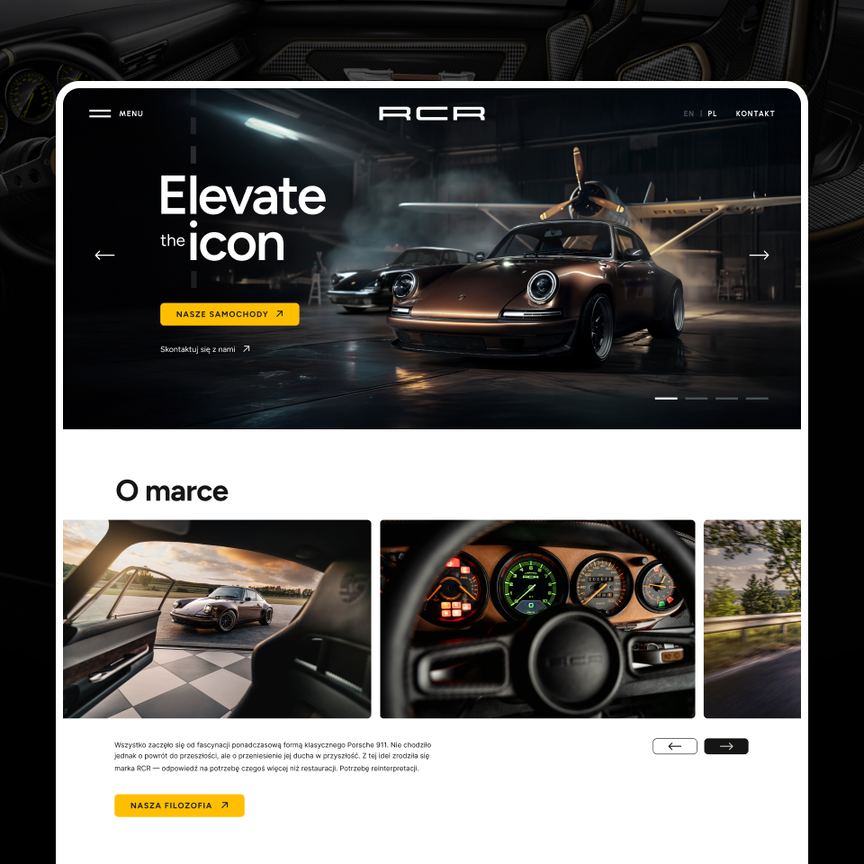 Współpraca Hand Made i RCR Cars